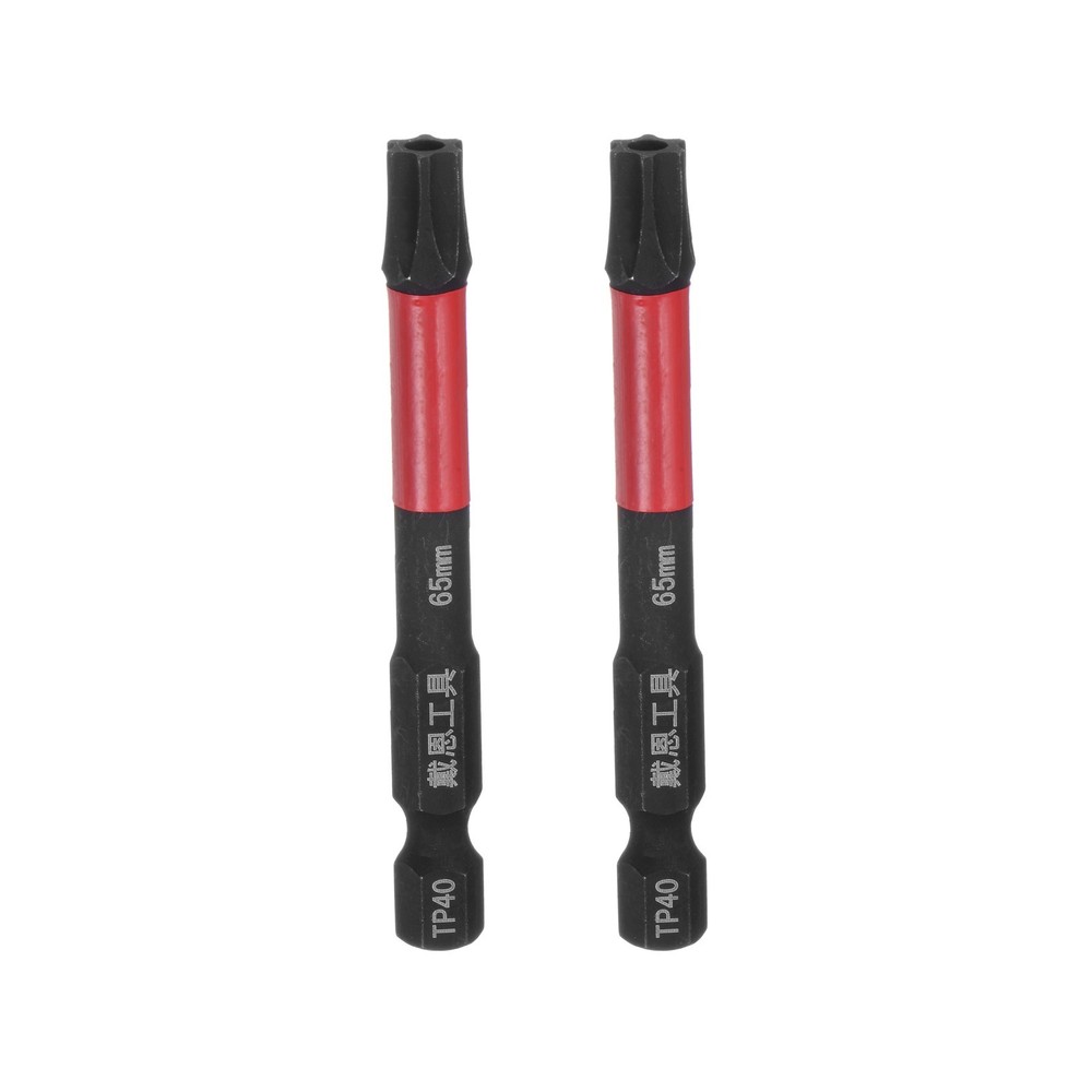 2pcs Impact Tough Torx Drill Bit 2.6