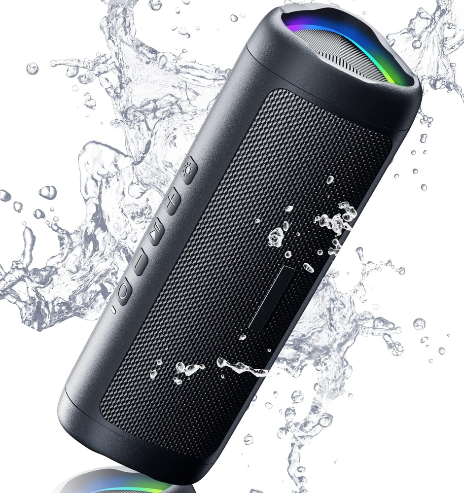 Portable Bluetooth Speaker with HD Sound IPX5 Waterproof 20H Playtime