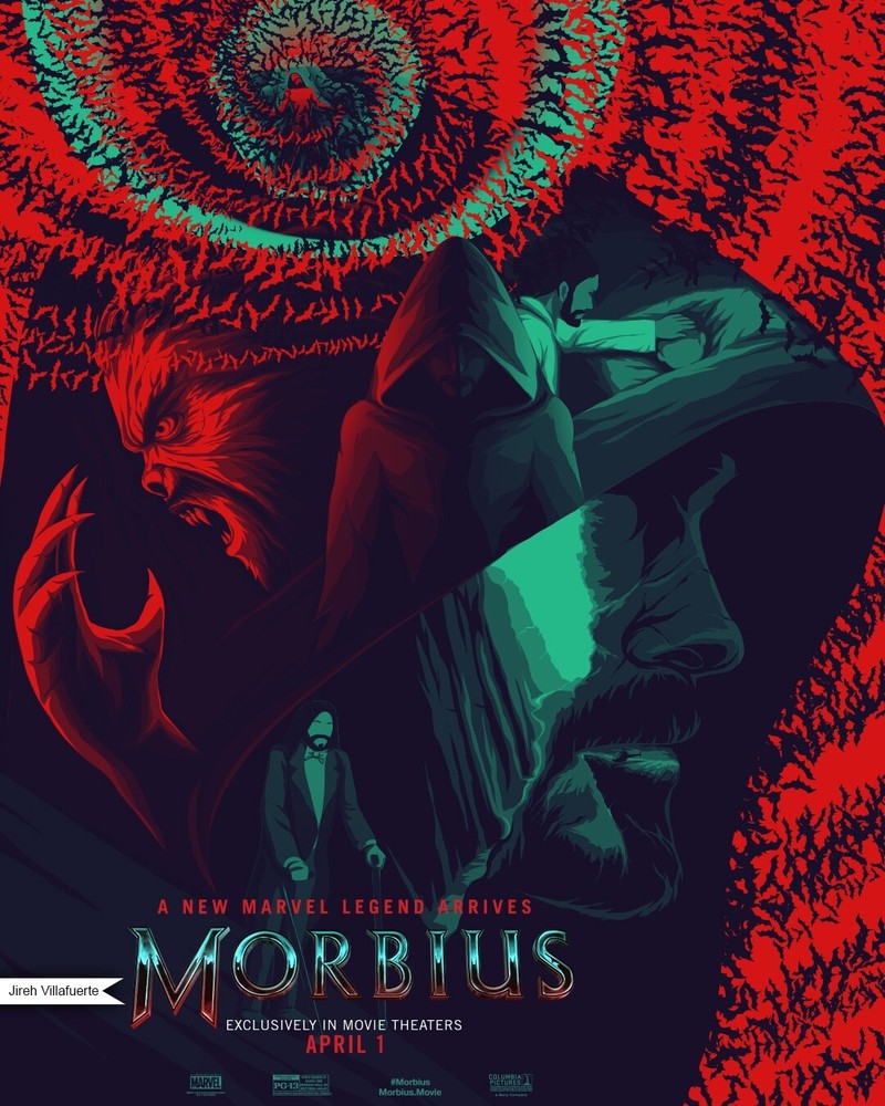LIMITED TIME MORBIUS CINEMA POSTER (Rare since movie is out of theaters)-image