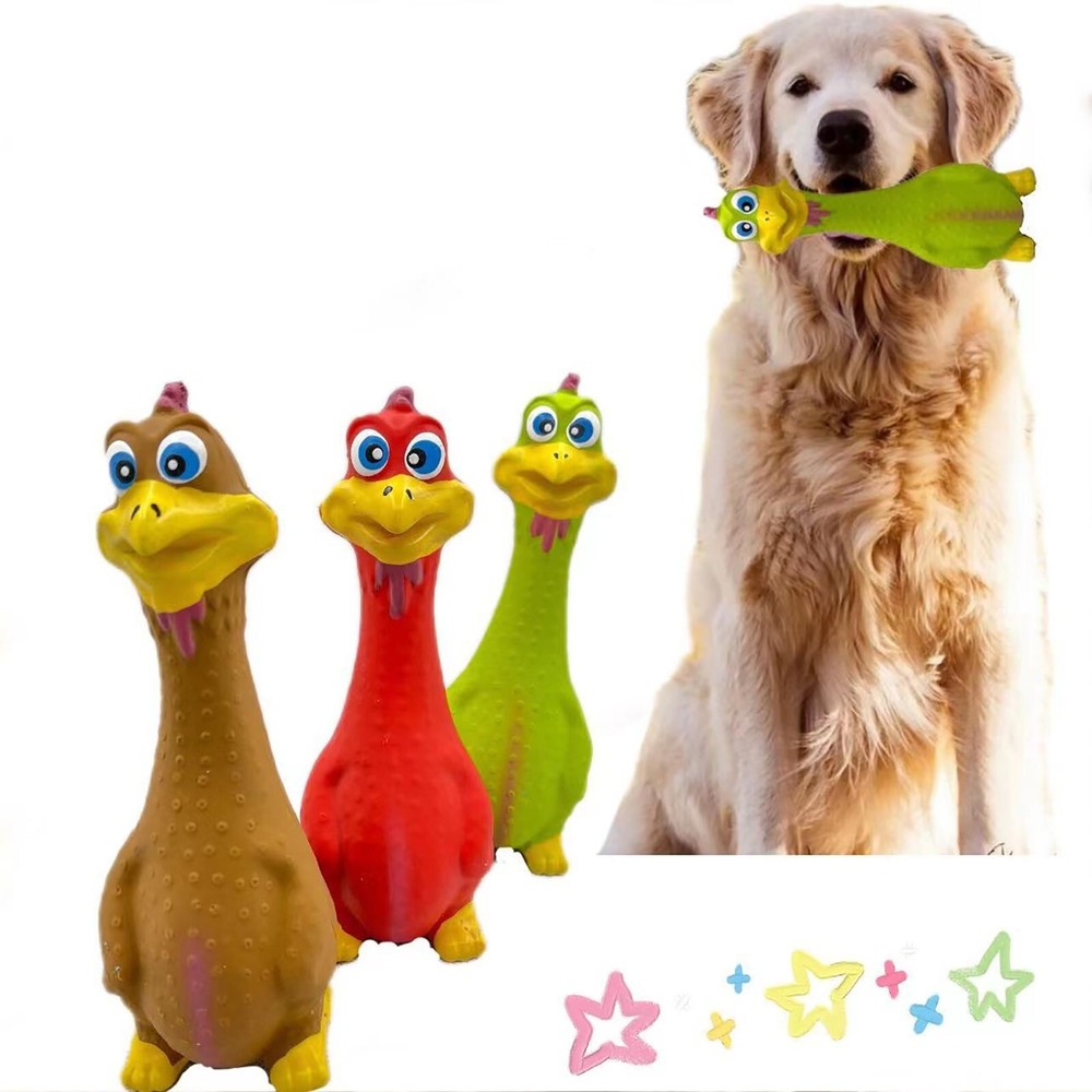 Dogs Chew Toys Large Dog With Latex Squeaker Puppy Plaything Pets Accessory Gift