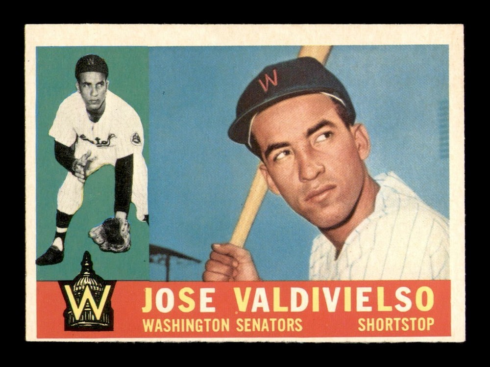 1960 Topps #527 Jose Valdivielso EX-MT Baseball Card *OBGcards*