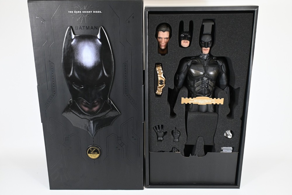 Hot Toys QS001 1/4 Scale Batman The Dark Night Rises DC Comics WB Action Figure