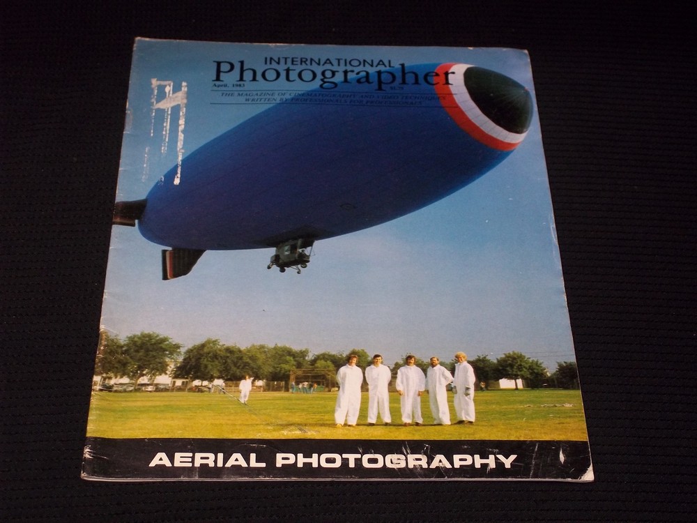 1983 APRIL INTERNATIONAL PHOTOGRAPHER MAGAZINE - AERIAL PHOTOGRAPHY - H 3957