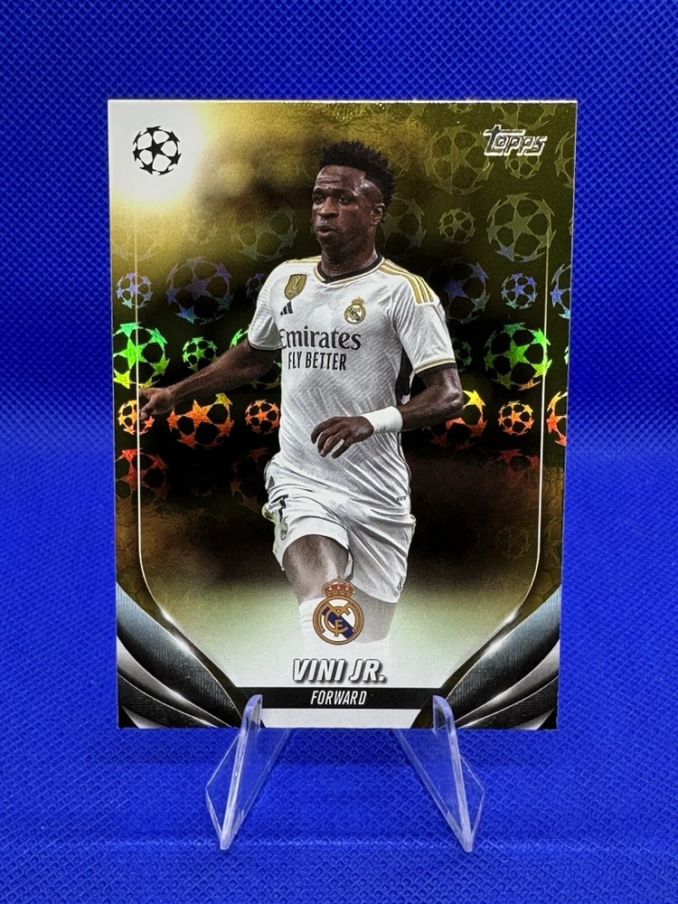 2023-24 Topps UEFA Club Competitions Vinicius Junior #92 Soccer Card