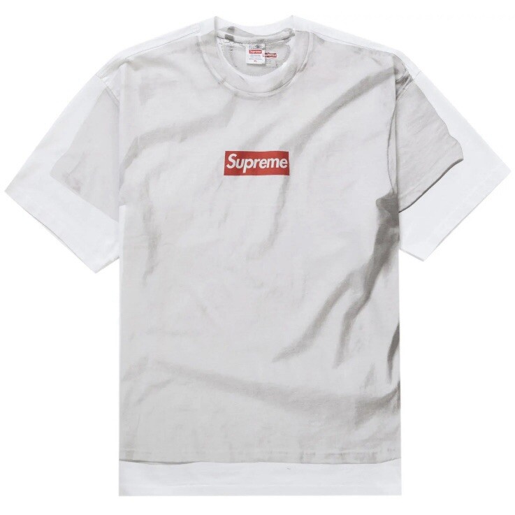 Supreme MM6 Maison Margiela Box Logo Tee SZ XL BRAND NEW DS IN HAND SHIPS FAST