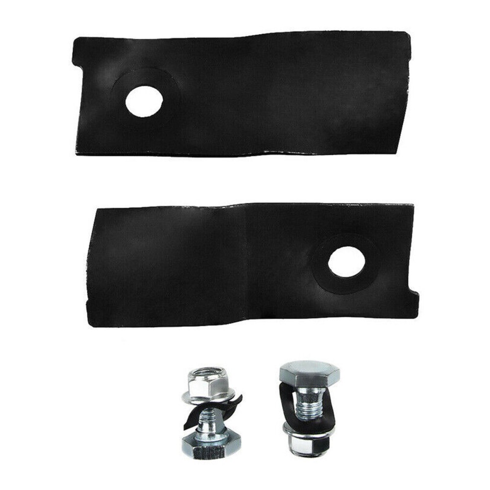 2pcs 18in Swing Tip Blades&Bolts Kit For Masport 200 300 400 500 600 Lawn Mower