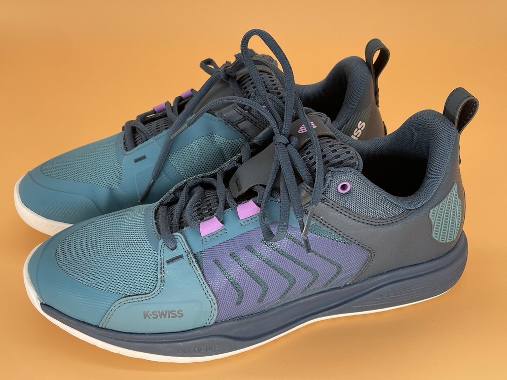 Size 11.5 K-Swiss Ultrashort Team Men Low Tennis Shoes 07395-435-M