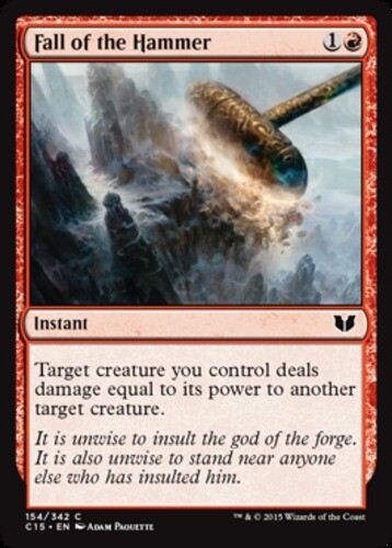 Fall of the Hammer x4 - Commander 2015 - NM-Mint, English - Commander 2015