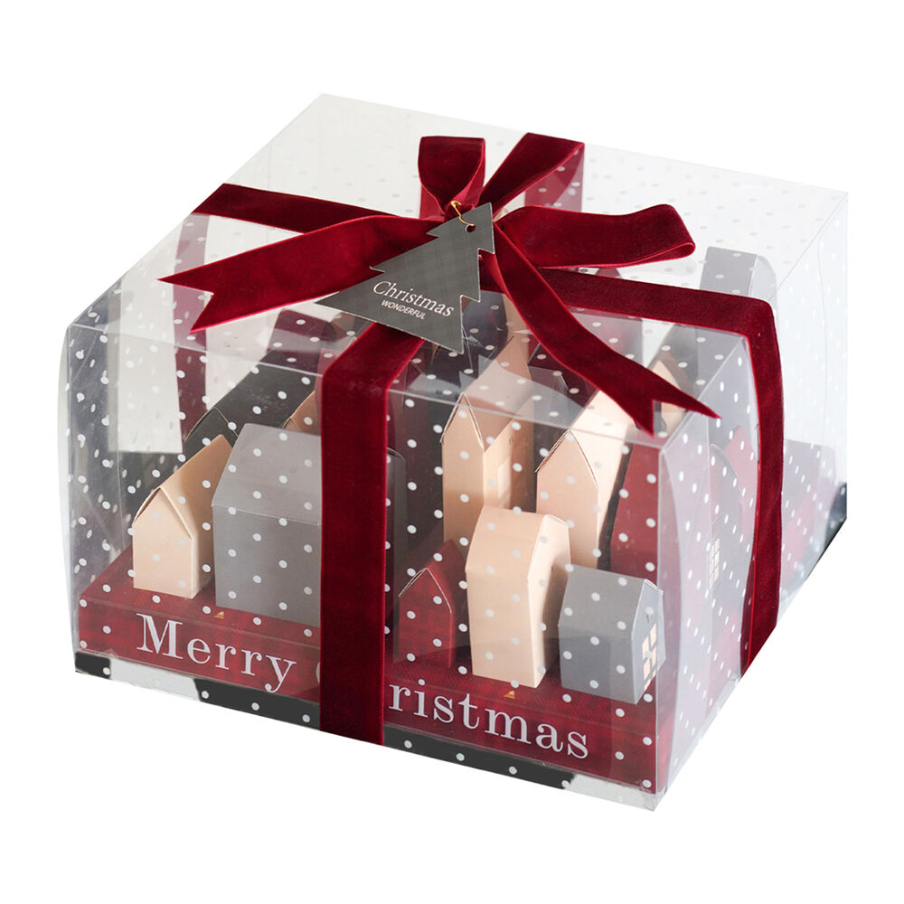 Christmas Advent Calendar 25 Days Empty Christmas Advent Calendar House Boxes