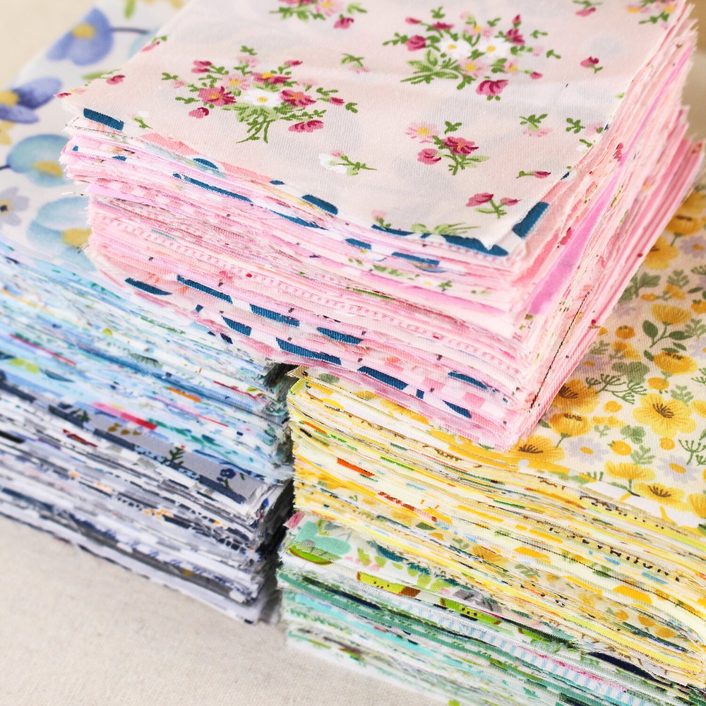 100 Floral Cotton Fabric 4