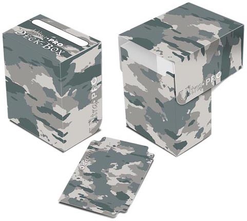 Camo Full-View Deck Box - Arctic Ultra Pro GAMING SUPPLY BRAND NEW ABUGames