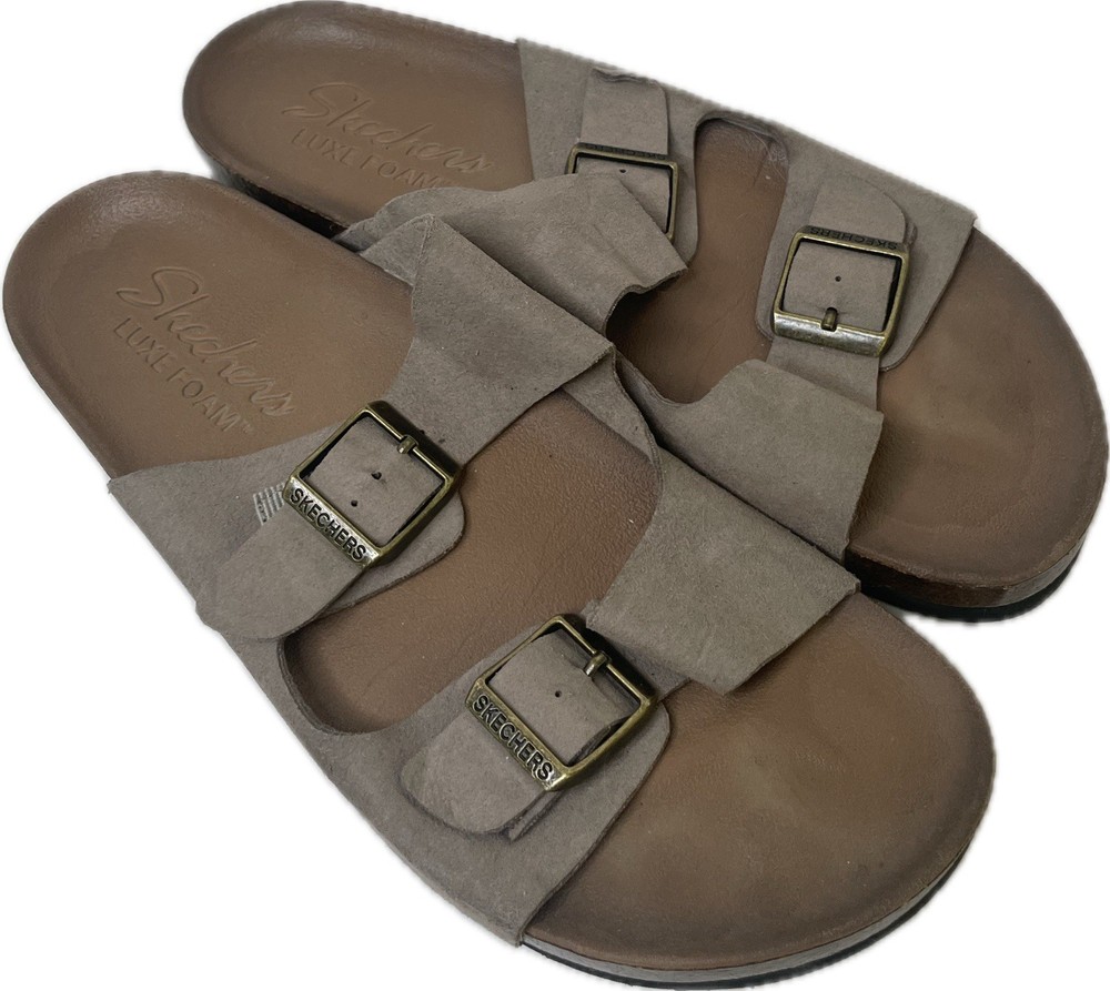 SKECHERS WOMENS LUXE FRESH SPIRIT GRANOLA SANDALS 9