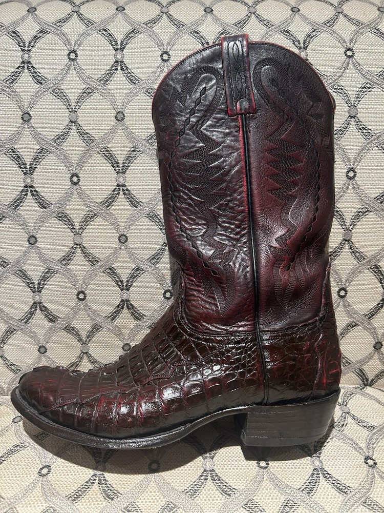 Lucchese Mens Size 9.5E Premium Cowboy Boots