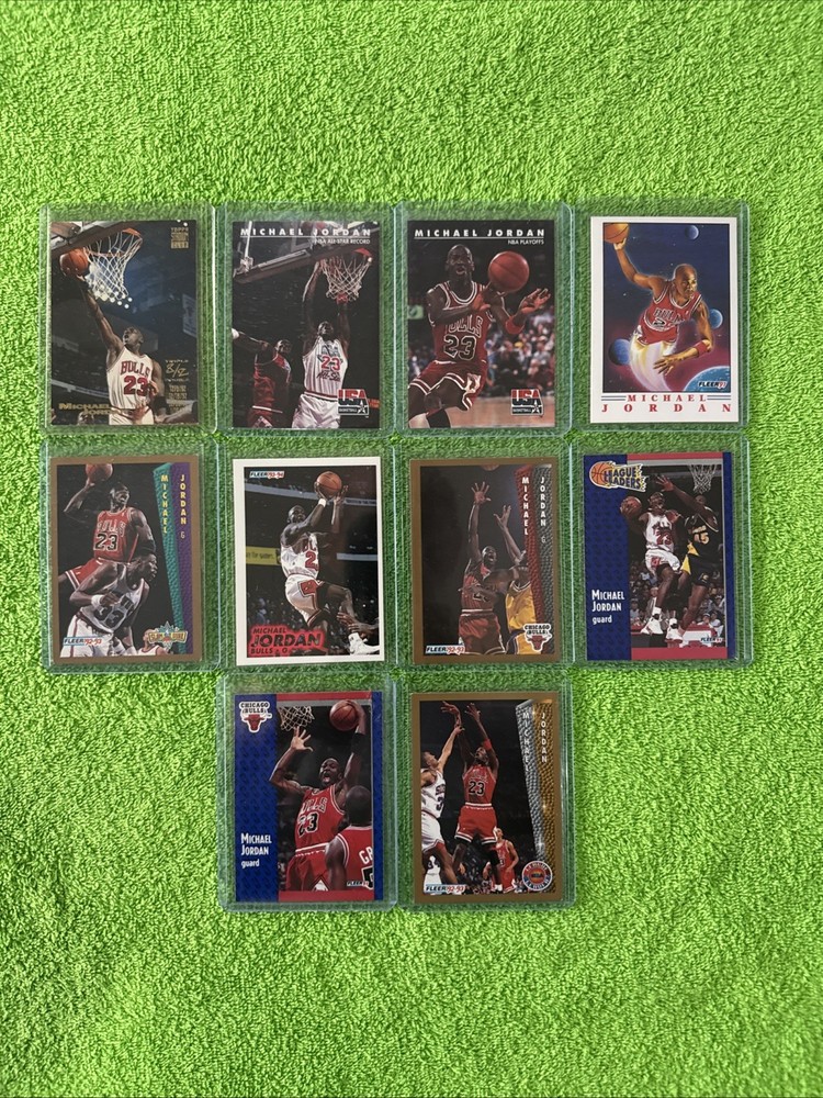 michael jordan 10 Card Lot