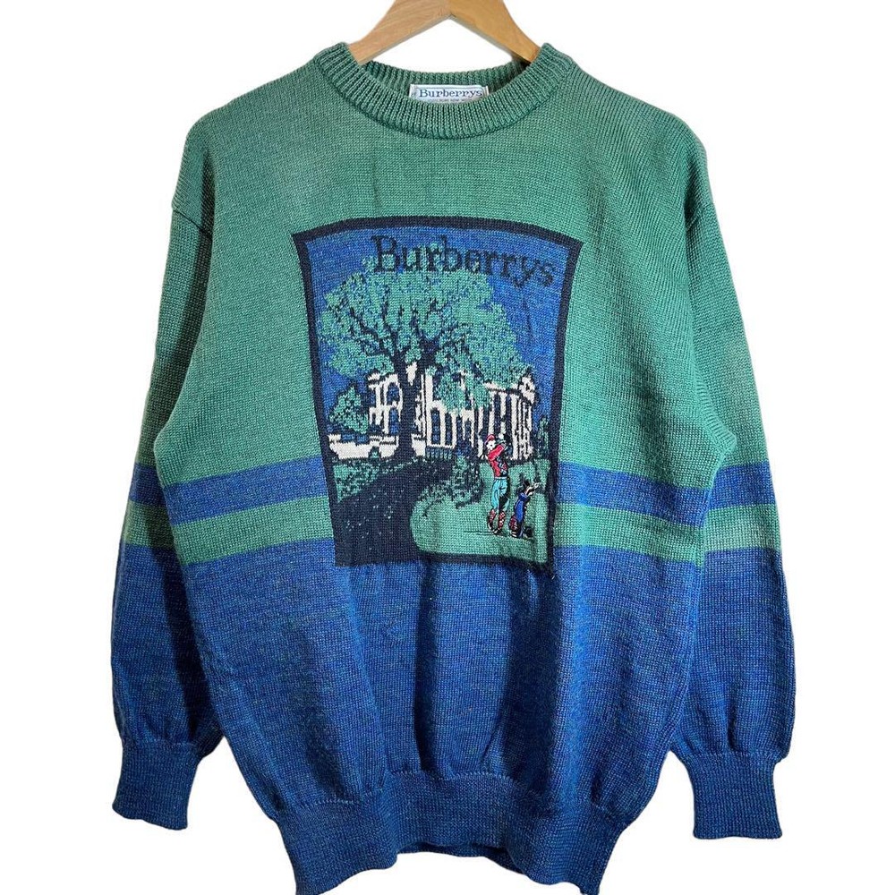 Burberry knit sweater Men's Fashion from Japan