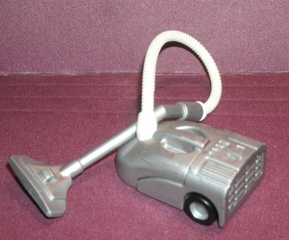 1/18 Scale Canister Vacuum Plastic Action Figure Accessory - Playmobil Toy