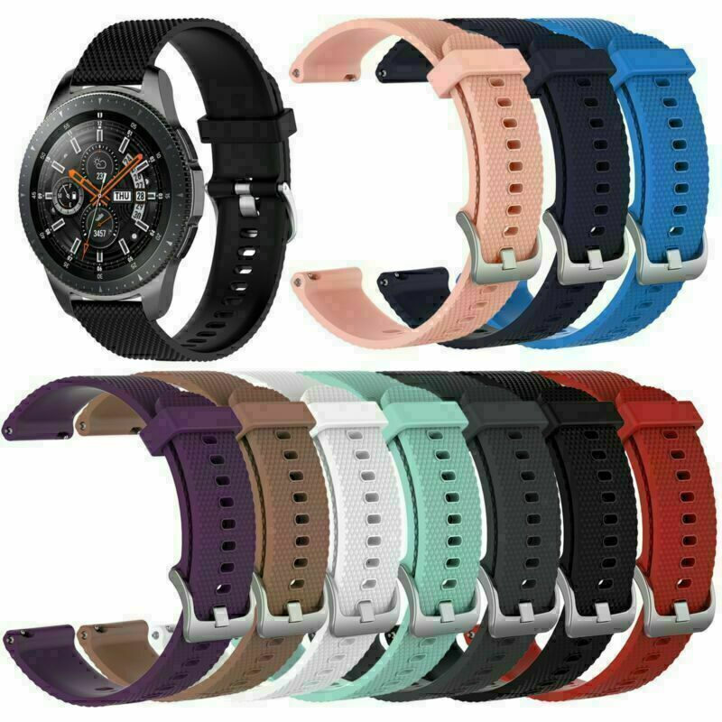 Silicone Watch Band Strap Belt Replacement for Samsung Galaxy Watch 46mm SM-R800