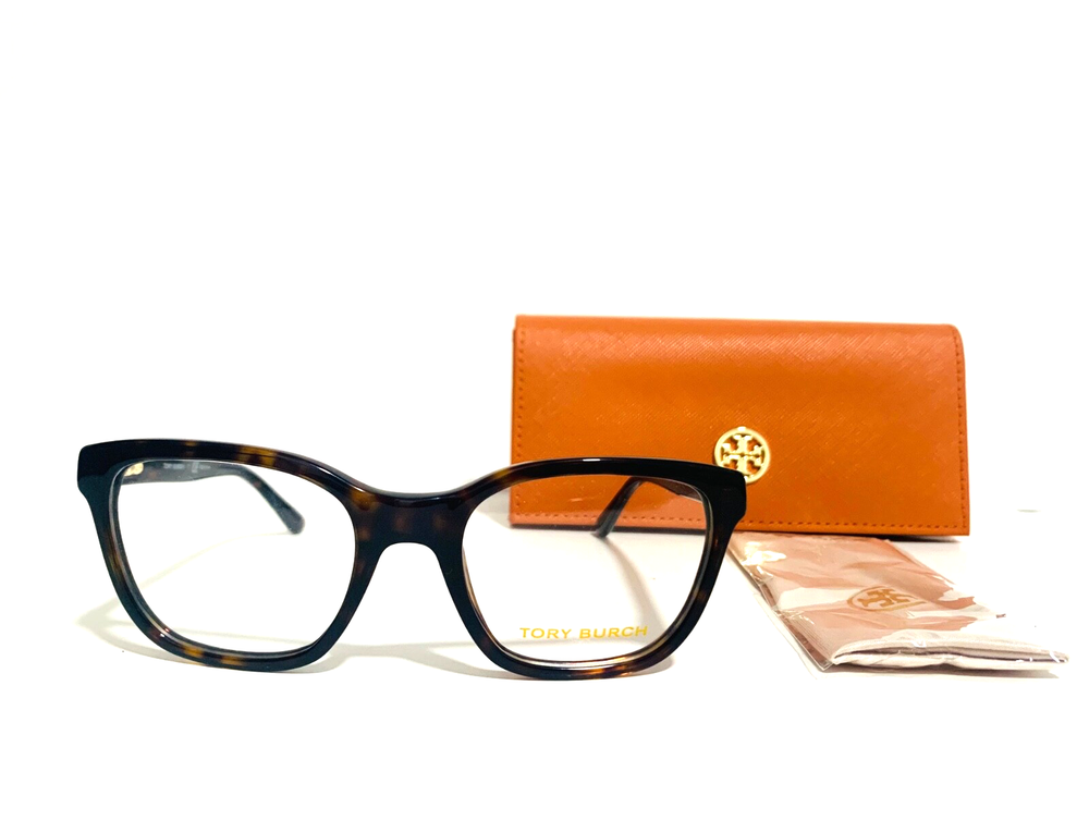 Tory Burch Ty 2073 1378 Cat Eye Tortoise Eyeglasses RX 50-19-135mm