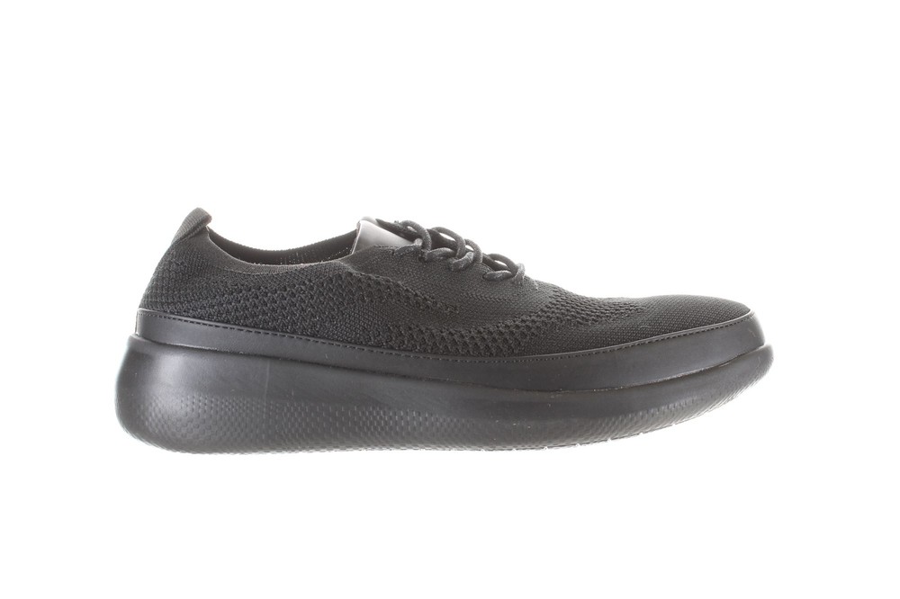 Flagama Mens HS1210 Black Comfortable Walking Shoes Size 6.5