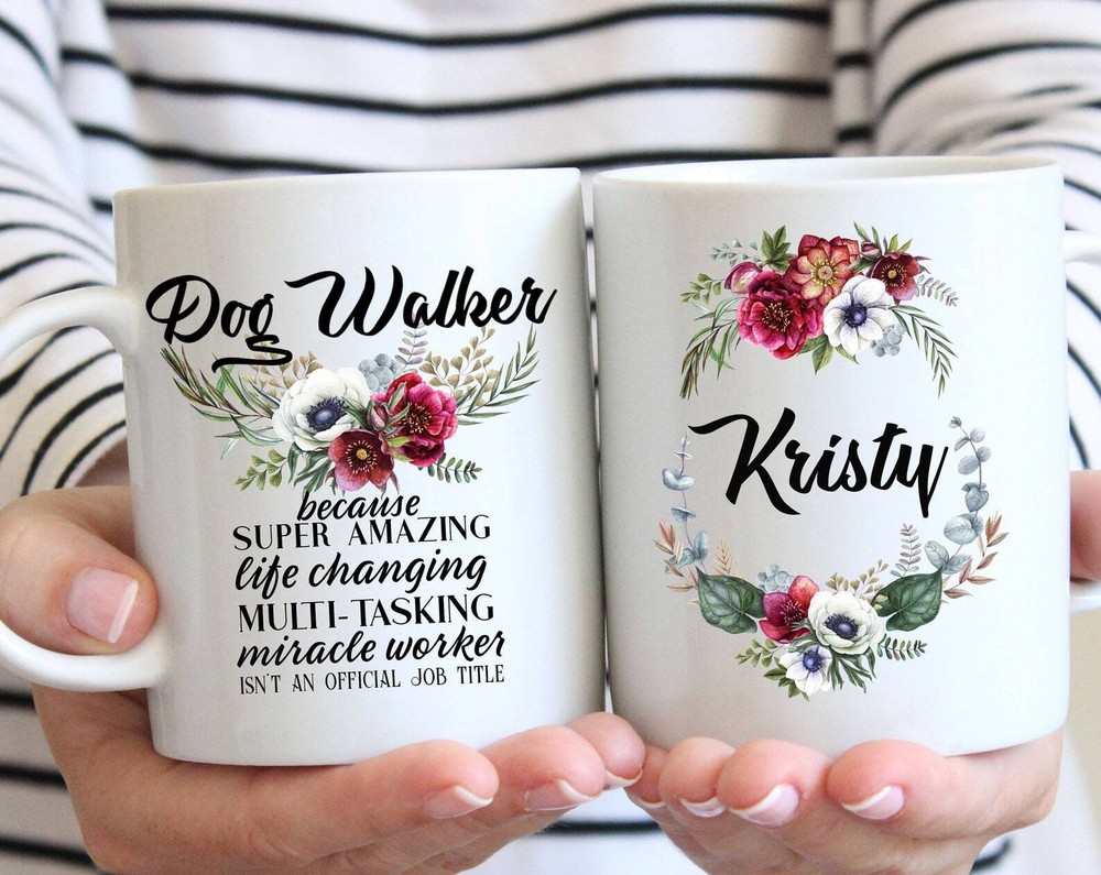 Personalized Dog Walker Gift For Women L Retirement Thank You Appreciation