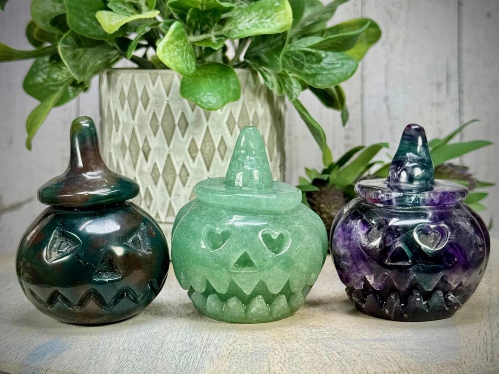 Crystal Pumpkin Carving, Pumpkin Crystal Carving, Crystal Jack O Lantern
