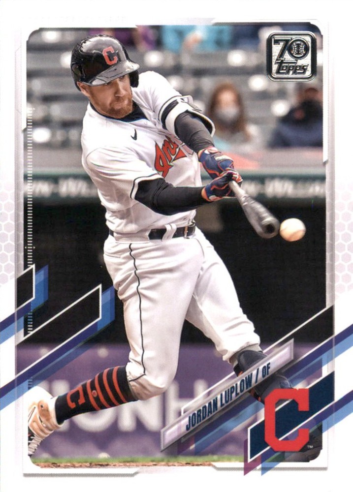 2021 Topps Update Jordan Luplow #US209 Cleveland Indians Baseball Card