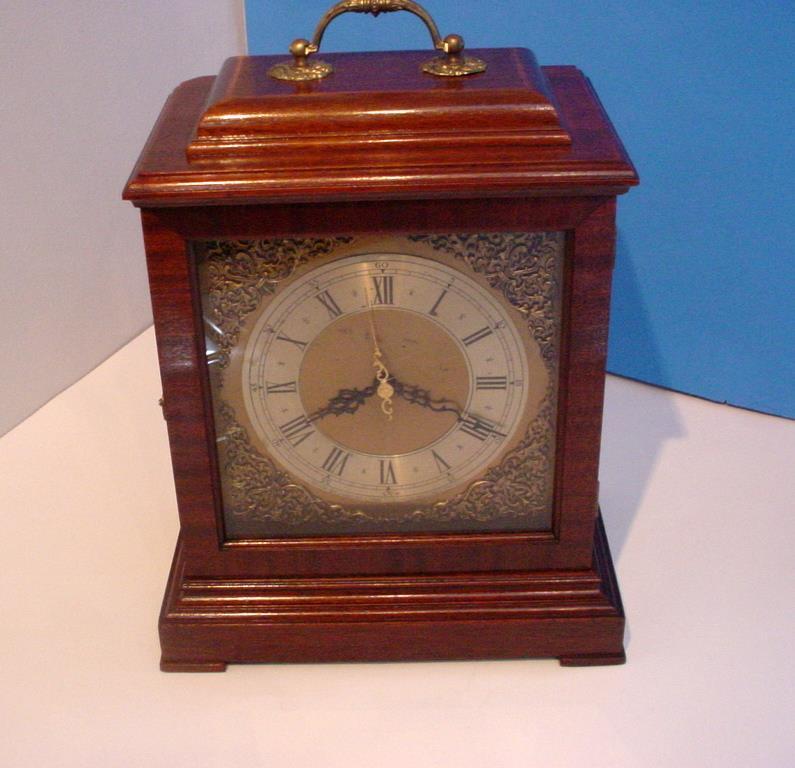 Vintage c.1942 REVERE R-443 Solid Mahogany Westminster Chime Bracket Clock