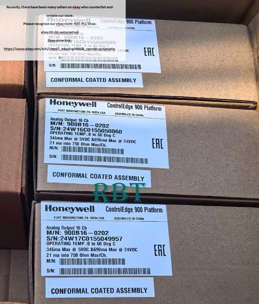 Honeywell 900B16-0202 Analog output module brand new