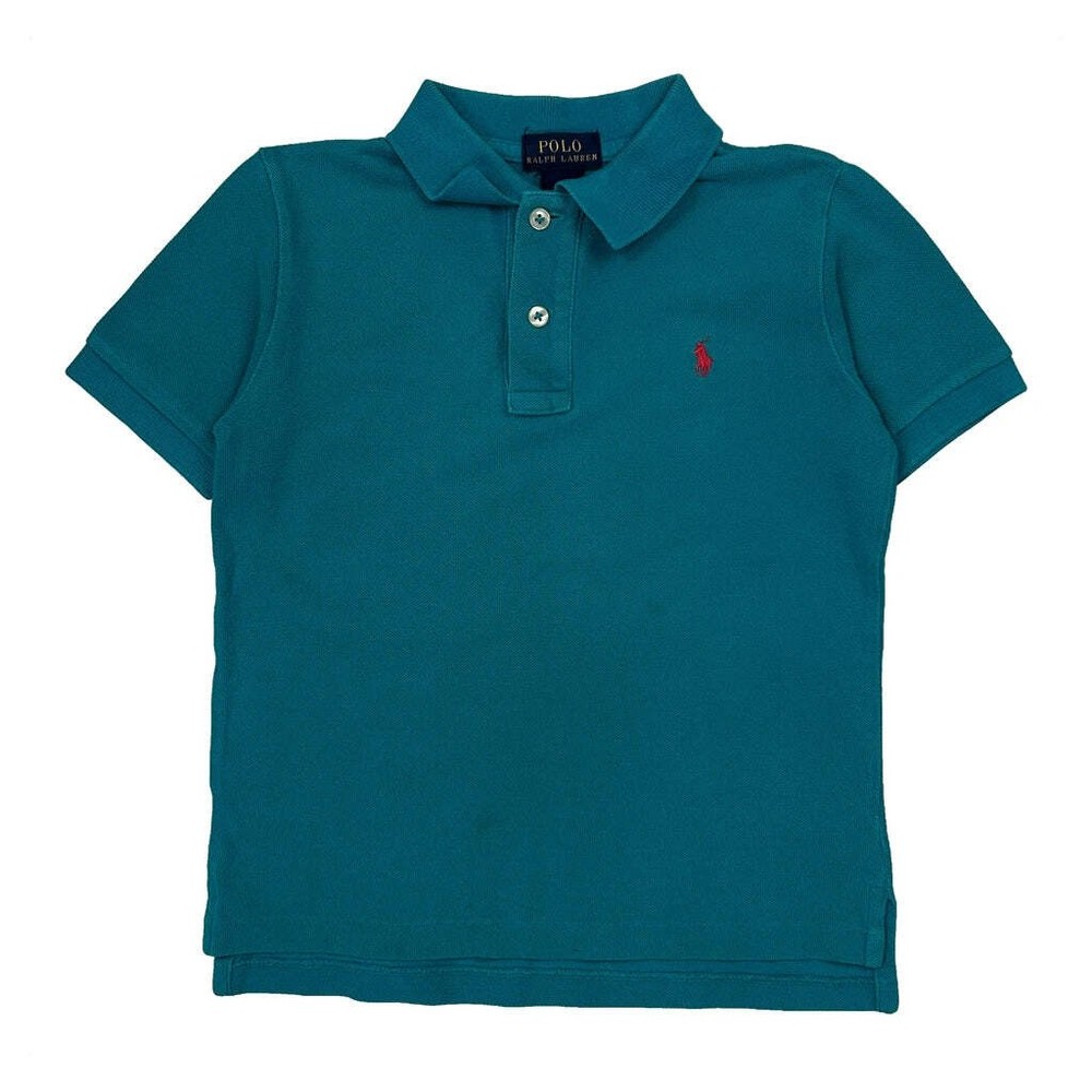 Age 6 Polo By Ralph Lauren Polo Shirt - XS Blue Cotton