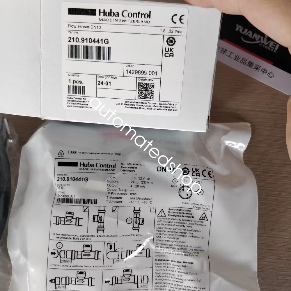 1PC NEW 210.910441G Liquid flow sensor Shipping DHL or FedEX