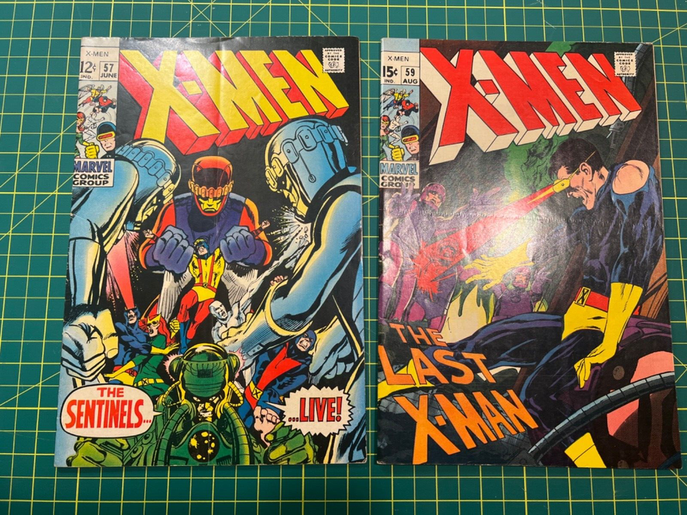 Uncanny X-men lot (#57, #59)