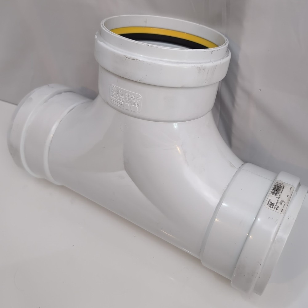 Westlake G1006 SDR35  Sewer PVC Gasketed TWO WAY CLEANOUT 6X6