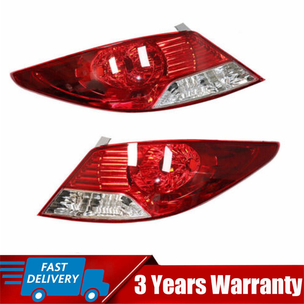 2012-2014 Hyundai Accent Halogen Rear Taillights Pair Right & Left
