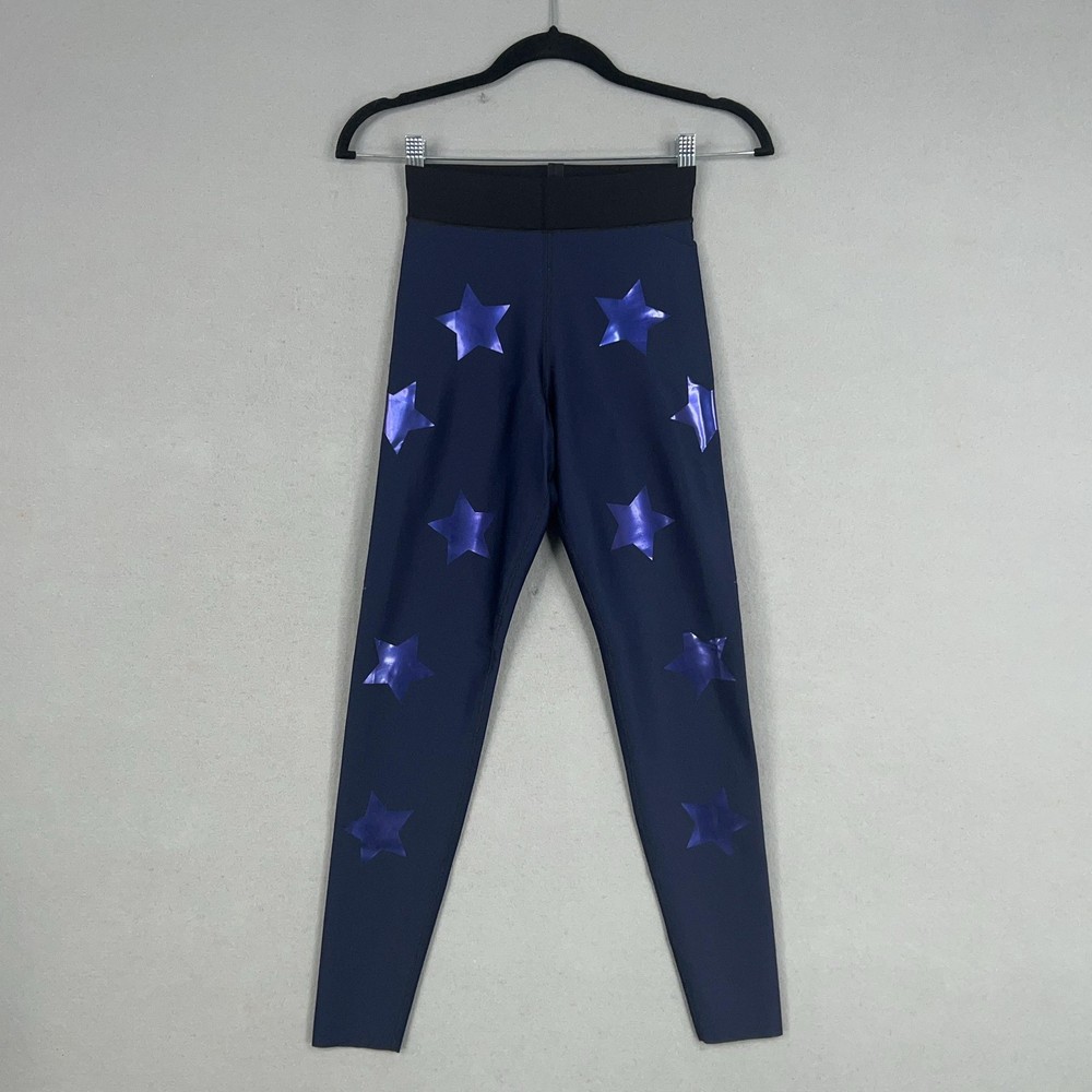 Ultracor Leggings Womens XS Blue Purple Metallic Star Knockout Ultra High Active