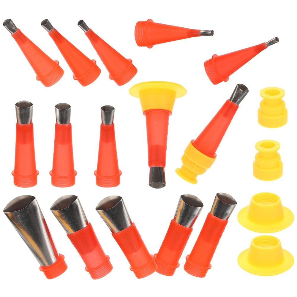Stainless Steel Silicone Nozzle Tool Set Caulk Tip Caulking Sealant