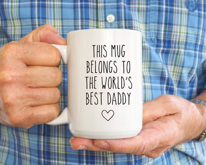 Worlds Best Funny Dad Mug for Fathers Day Gift Premium Quality