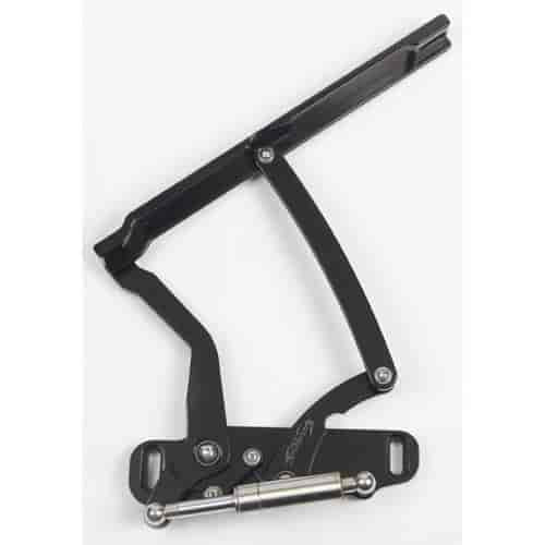Eddie Motorsports MS149-45BK Billet Hood Hinges 1968 Chevy Impala Gloss Black Fi