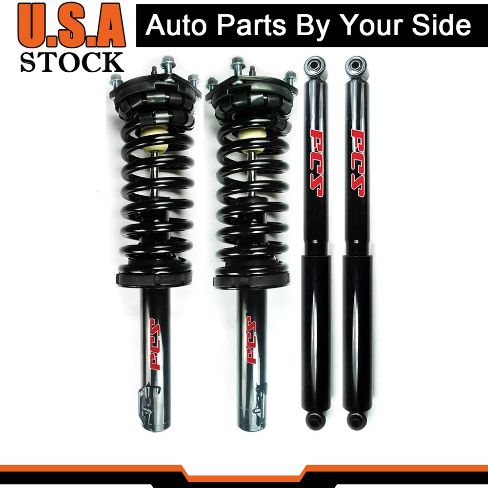 OE Front Struts & Rear Shocks For 2010 jeep Grand Cherokee 4X4 Lifetime Warranty