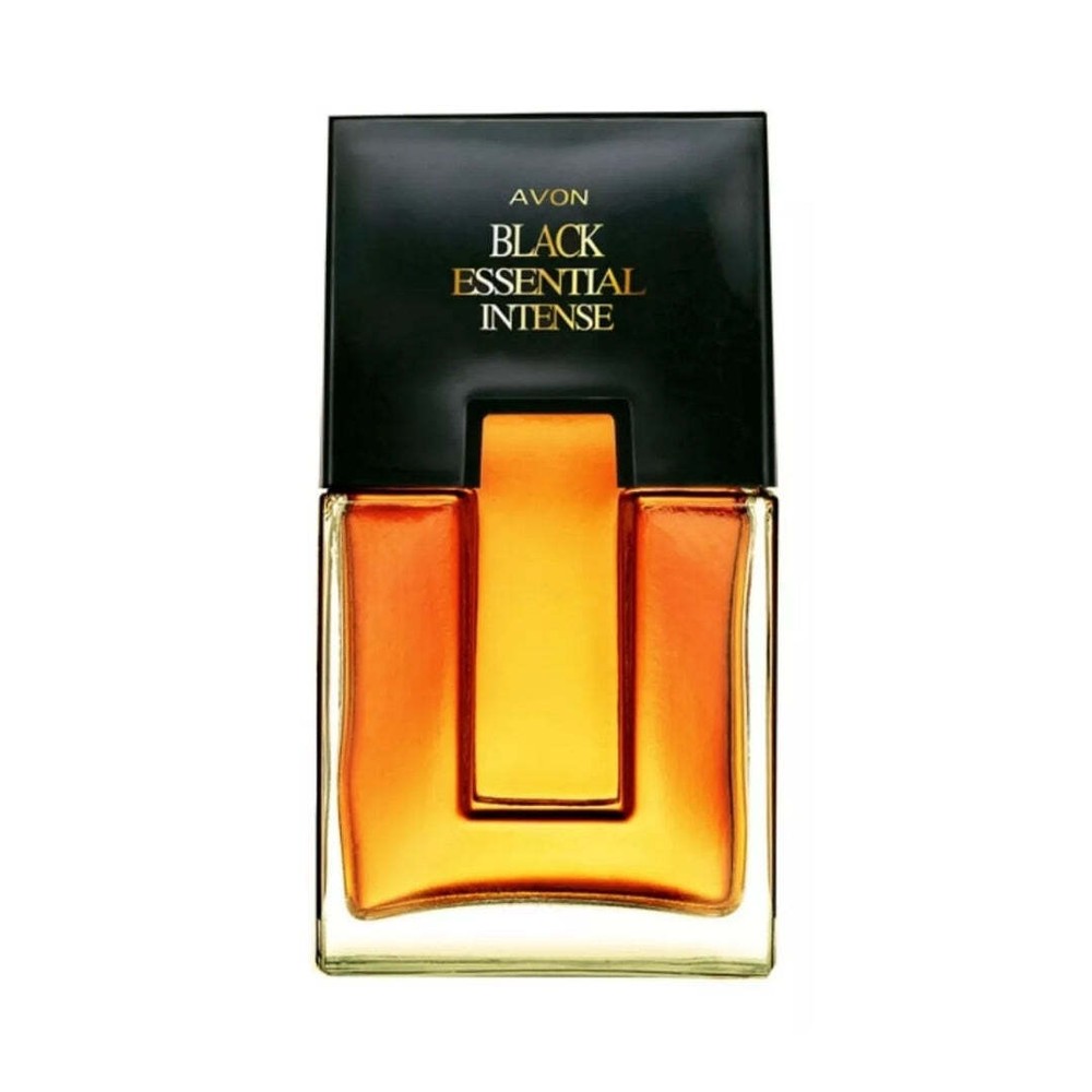 Black Essential Intense Perfume Deo Cologne Woody Fragance 100ml Avon