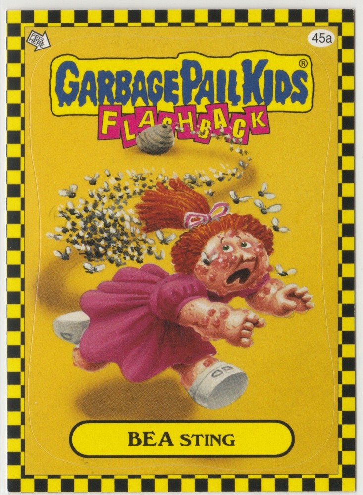 Bea Sting #45a Garbage Pail Kids 2010 Flashback Series 1 FB1 Card