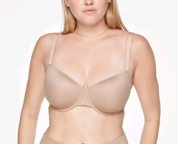 ThirdLove 24/7 Classic T-Shirt Bra in Taupe Size 44F NWOT