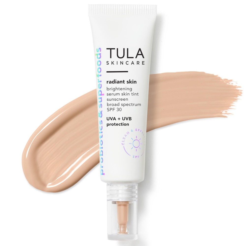 Radiant Skin Brightening Serum with SPF Facial Sunscreen Protection