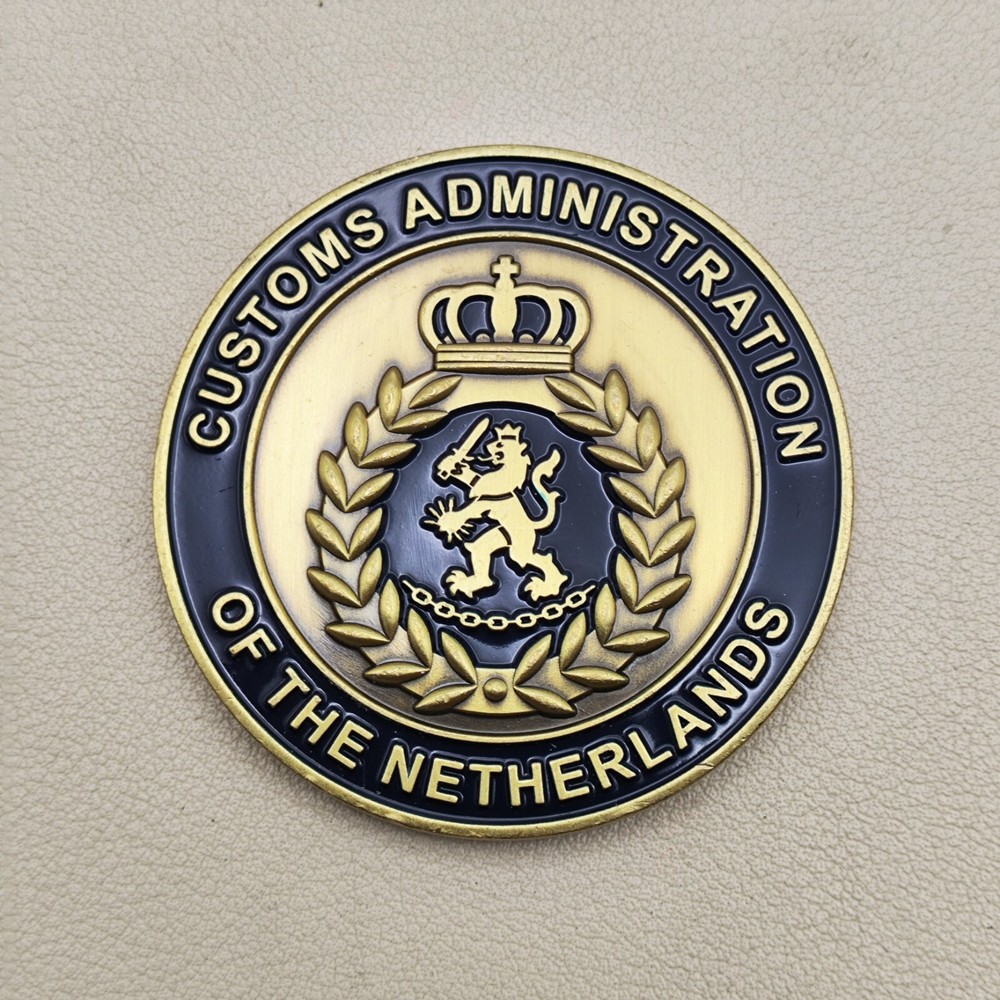 Netherlands Challenge Coin Customs Administration of the Netherlands