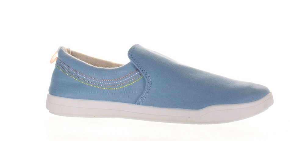 Vionic Womens Marshall Blue Casual Flats Size 8.5 Comfortable Slip-On Shoes
