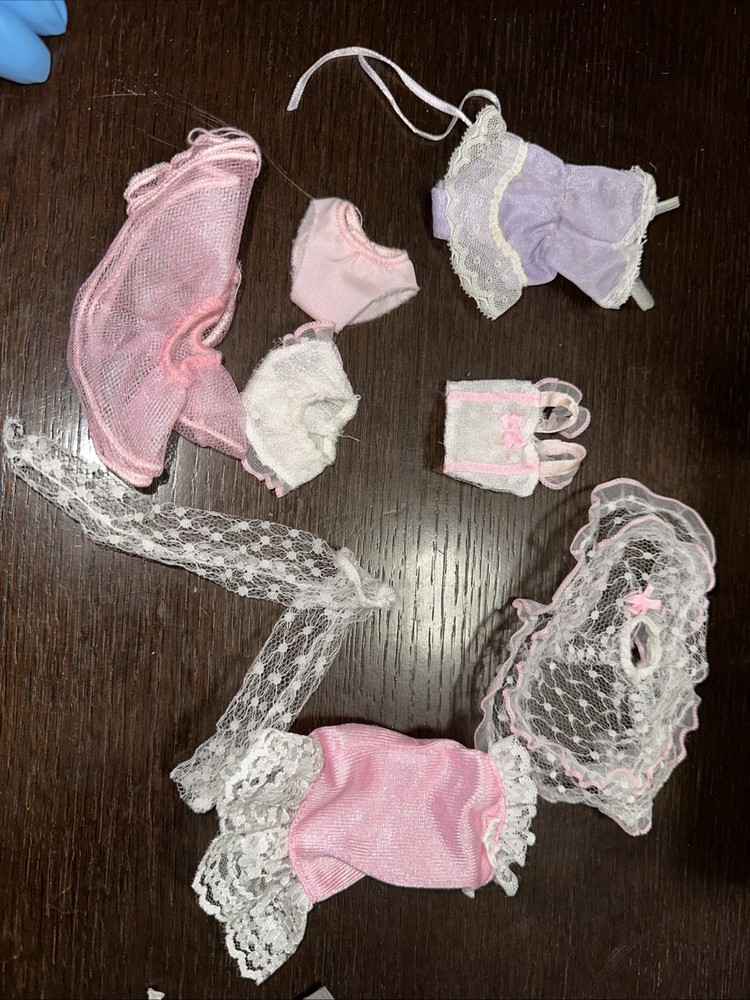 Vintage Barbie Lingerie Set Lace