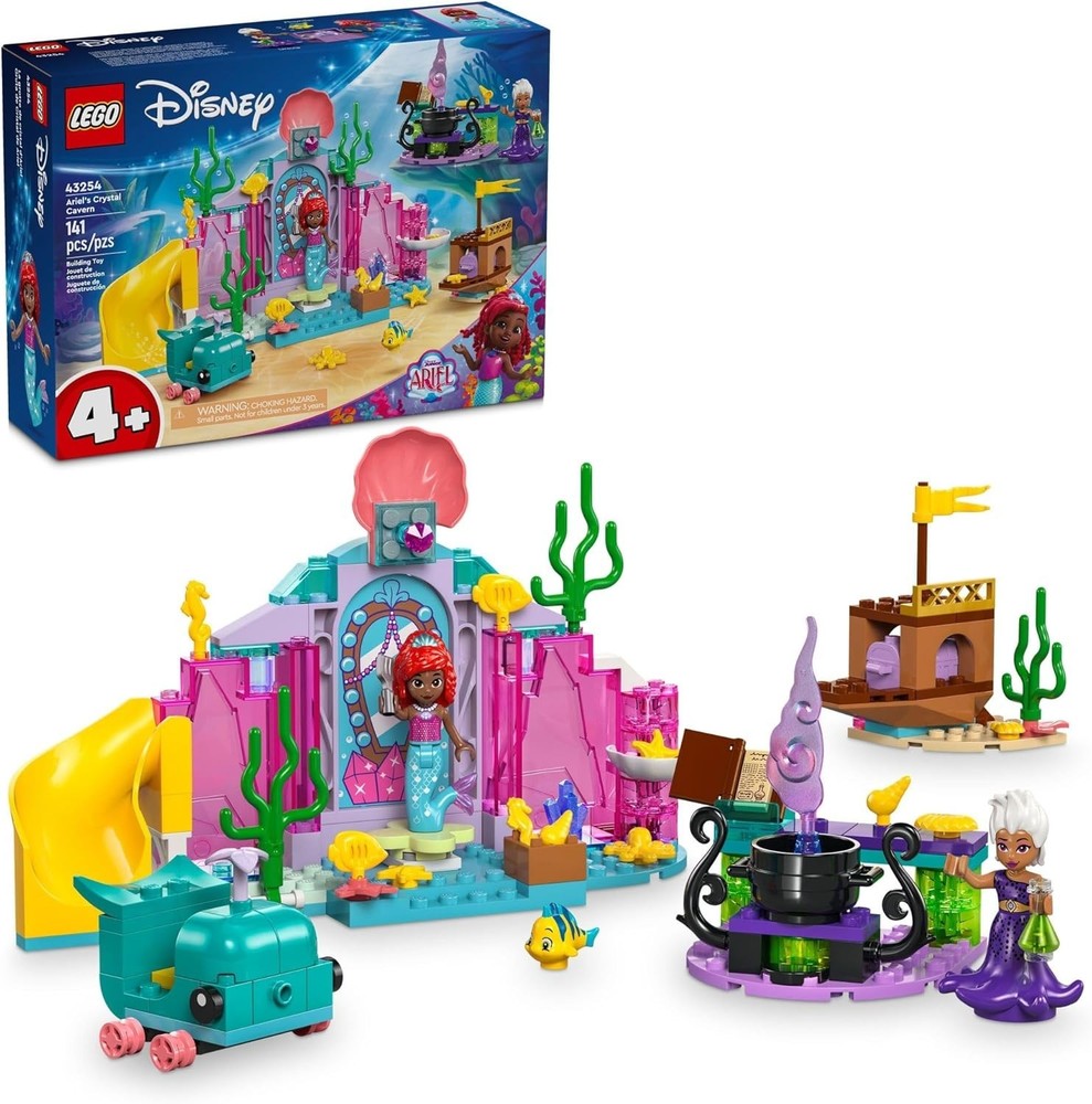 LEGO Disney Princess Ariel’s Crystal Cavern Disney Playset (43254) DAMAGED BOX™