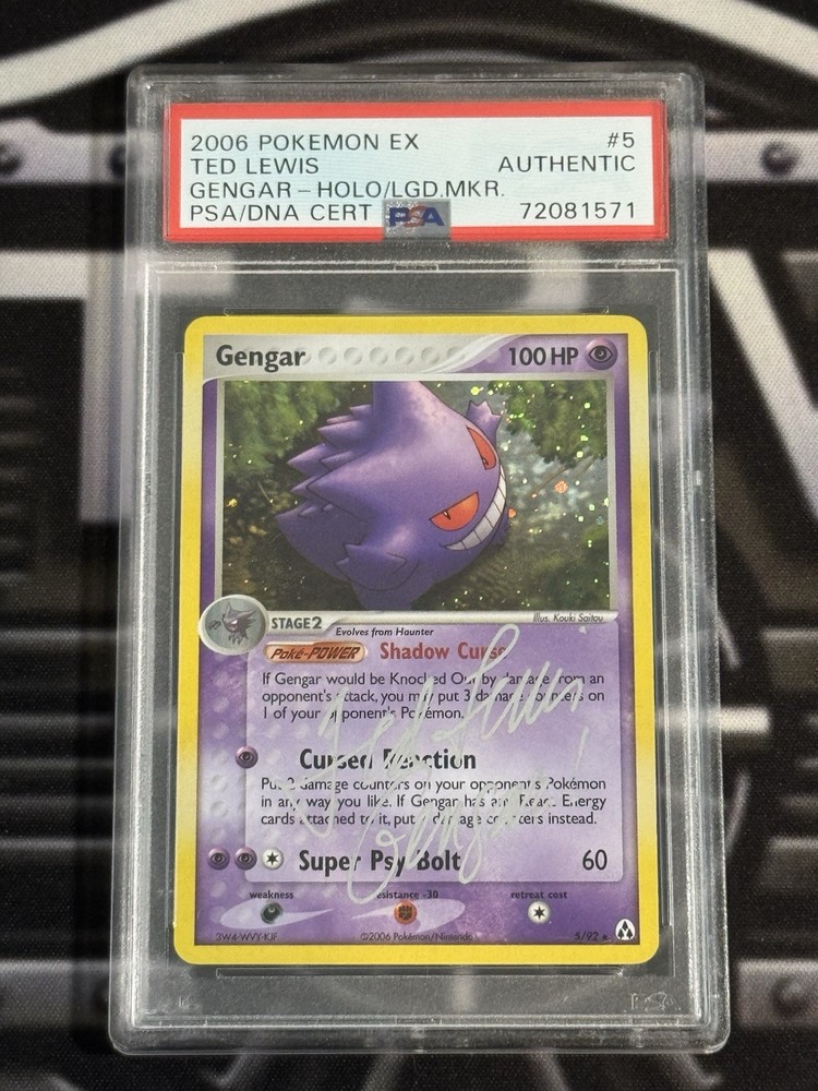 Gengar Holo 5/92 Legend Maker Pokemon TCG Rare Card