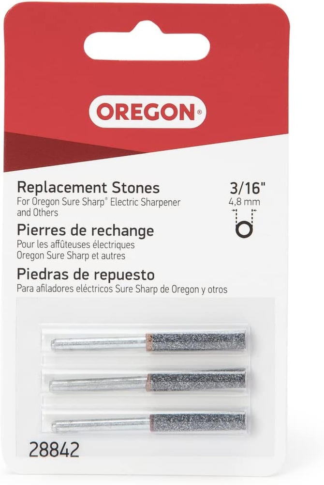 Oregon 28842 3/16-Inch Electric Sure Sharp Replacement Sharpening Stones