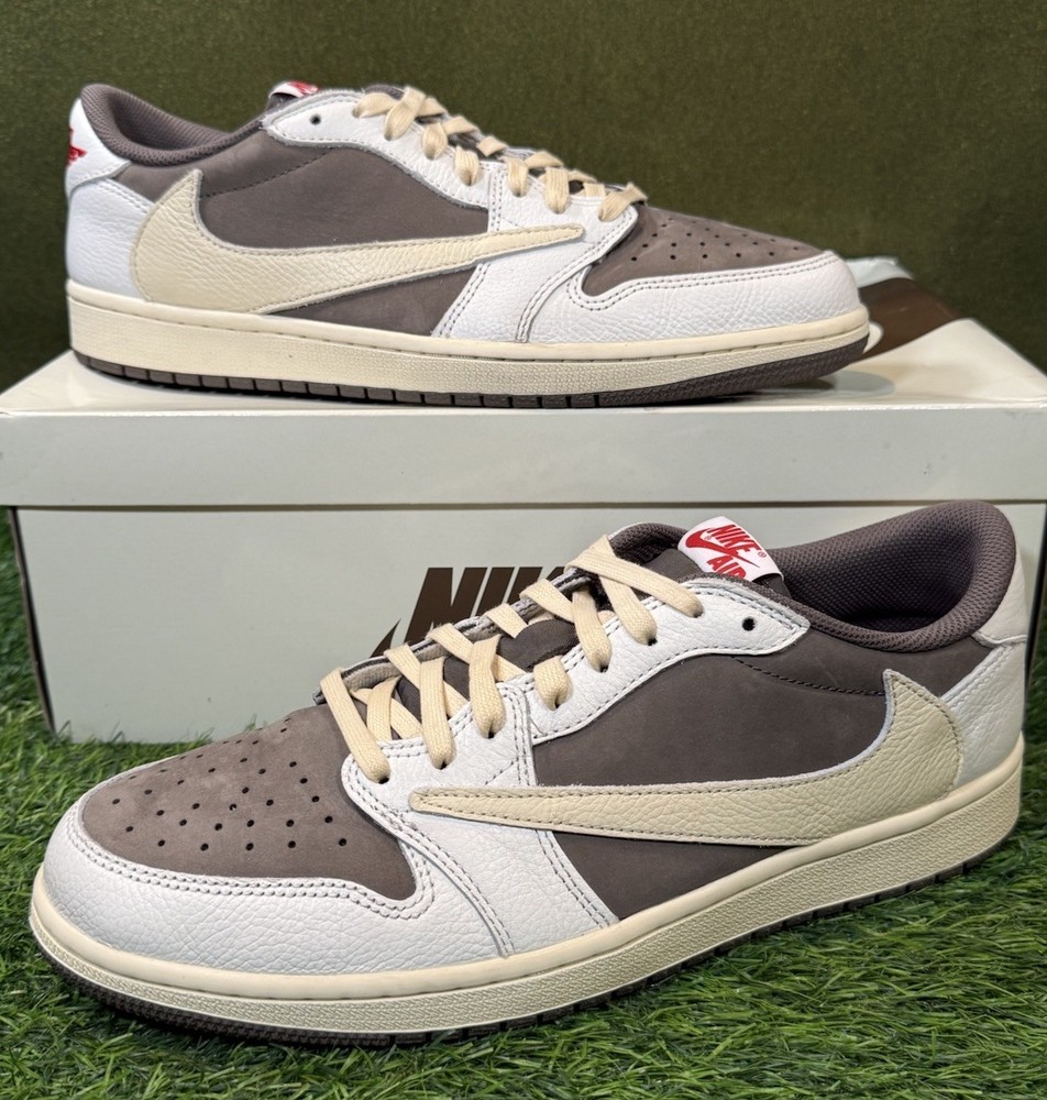 Jordan 1 Retro Low OG 'Travis Scott Reverse Mocha' (Size 11) Super Clean/OG All