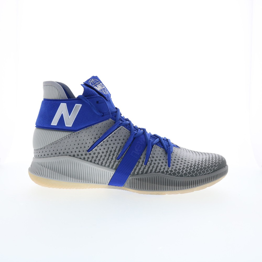 New Balance OMN1S BBOMNXBG Mens Gray Canvas Athletic Basketball Shoes 13.5